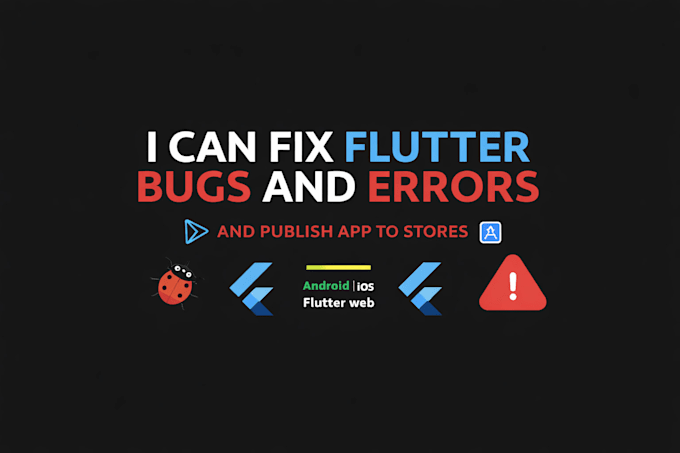 fix flutter bugs, firebase issues and crashes fast