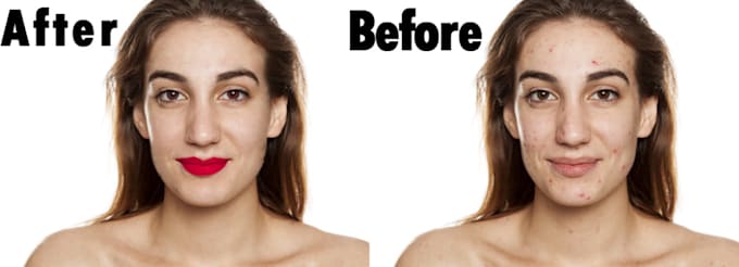 do photo restoration with background change