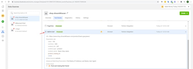 fix and setup meta facebook pixel and conversion API for clickfunnels with GTM