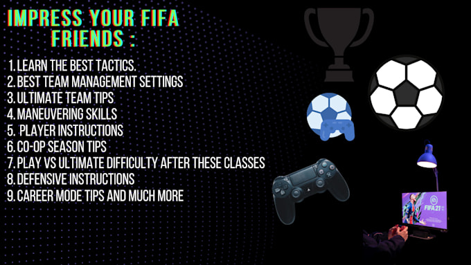 coach you on FIFA 22 1 hour coached by an esports player ps4 and ps5