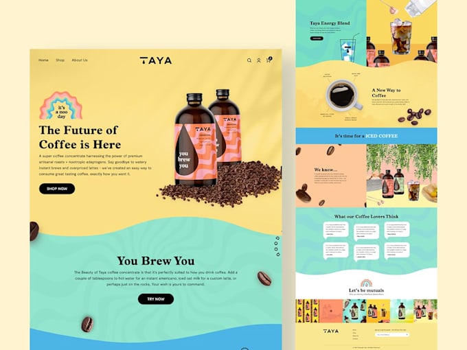 develop unbounce sales page