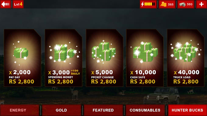 Create an awesome game ui design by Sunnyraj786 | Fiverr