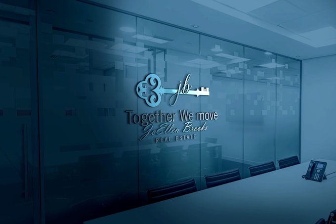 design realestate, construction business logo