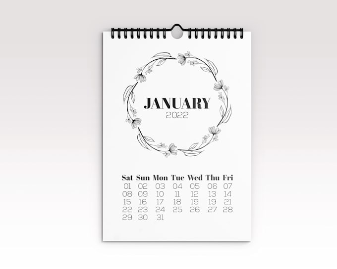 make desk calendar and wall calendar