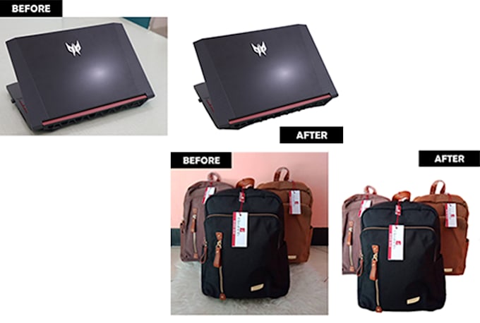 professionally remove background from image, cut out photos