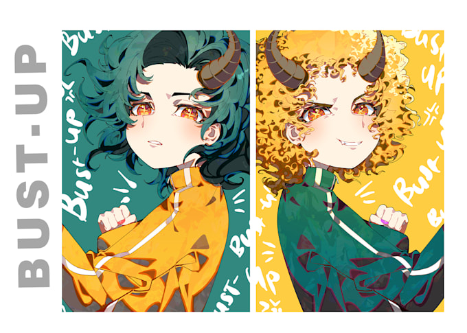 draw anime style illustration for you