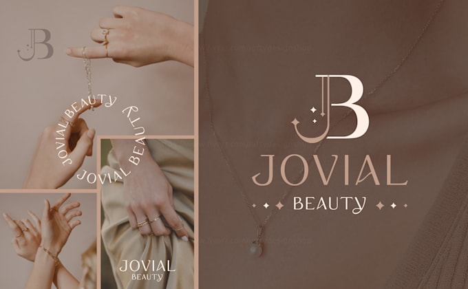 design a monogram logo and brand identity for your business