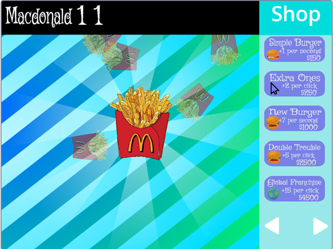 make a scratch clicker game for you