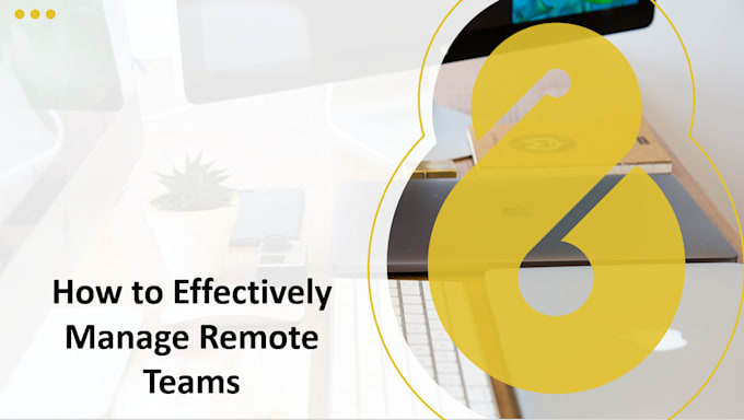 provide remote team management workshop