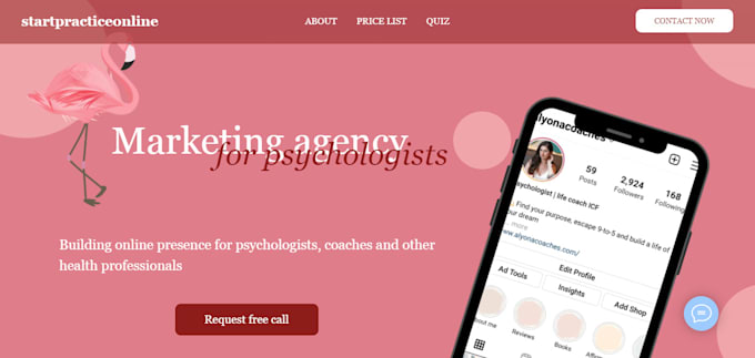 create a stylish website for you on tilda
