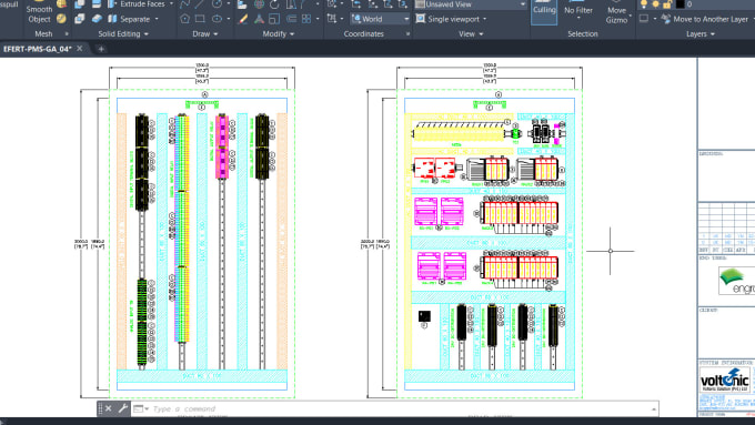 design industrial control panels with a full cad package