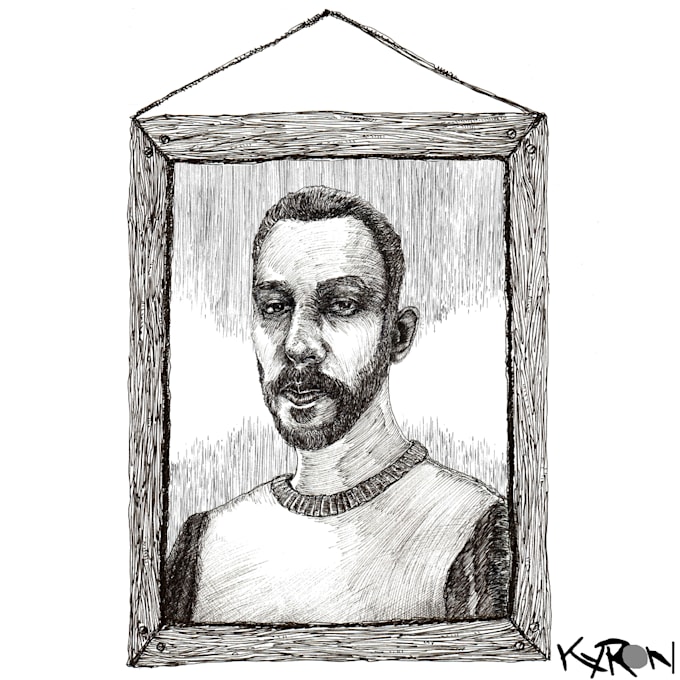 draw your portrait in pen and ink