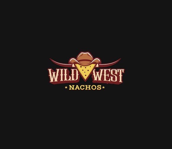 design wild west nachos logo design