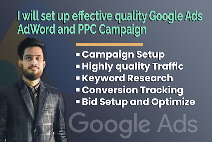 set up and manage highly profitable google ads for ecommerce store