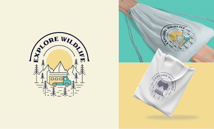 do a minimalist vintage business logo design