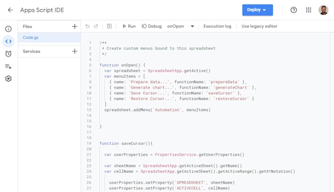 help you with any google sheet project
