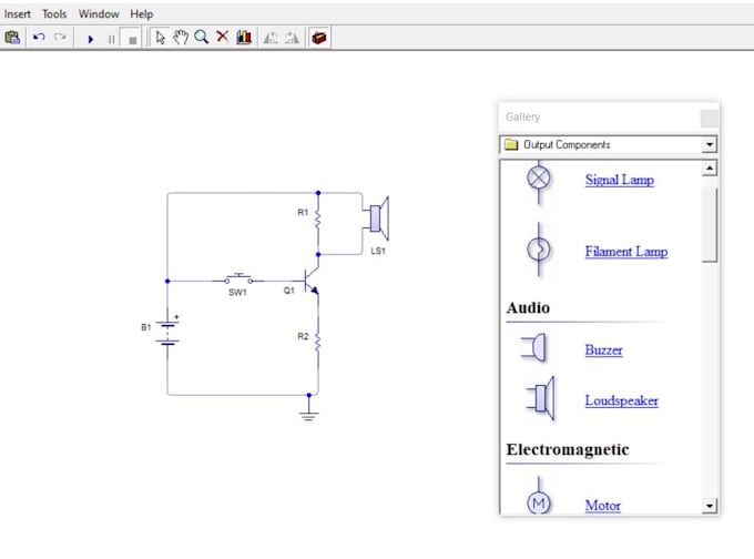 basic electronic circuit project