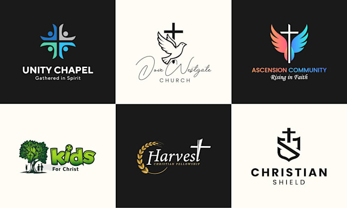 create a lively and stunning church logo design