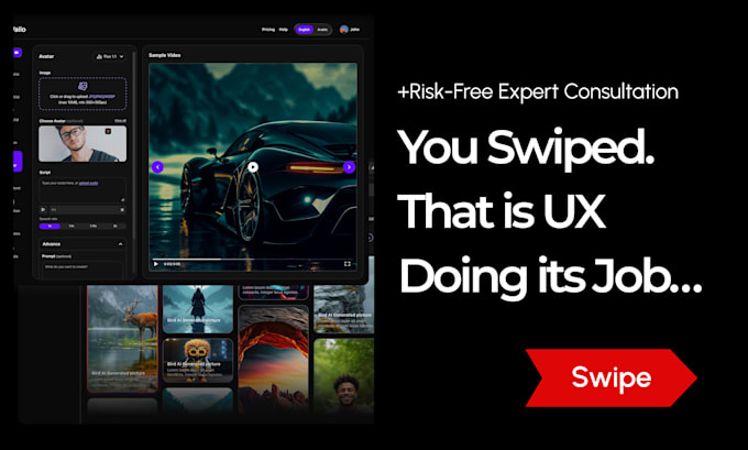 create saas UI UX website, app, and dashboards in figma