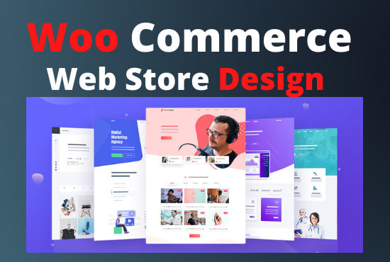 create ecommerce dropshipping website woocomerce store design wordpress design