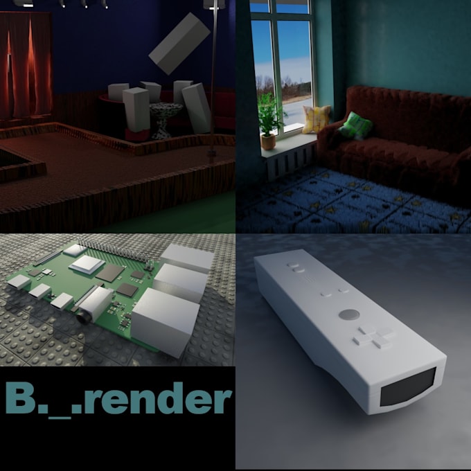 create gameready lowpoly models
