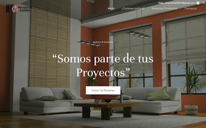 create pages web, design web