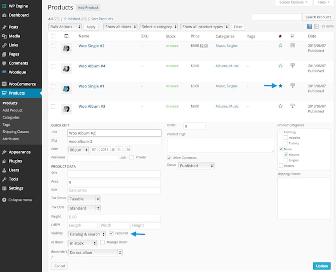 add 50 products on your wordpress site