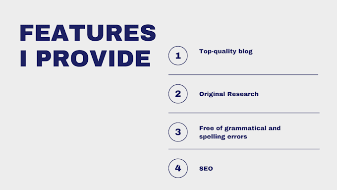 write seo friendly blog