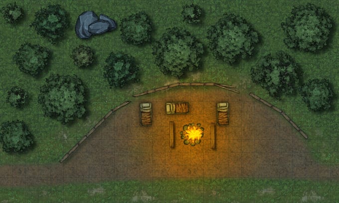 make fantasy battle maps for you