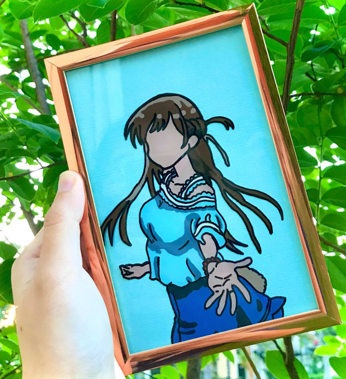 create beautiful glass art in a unique style