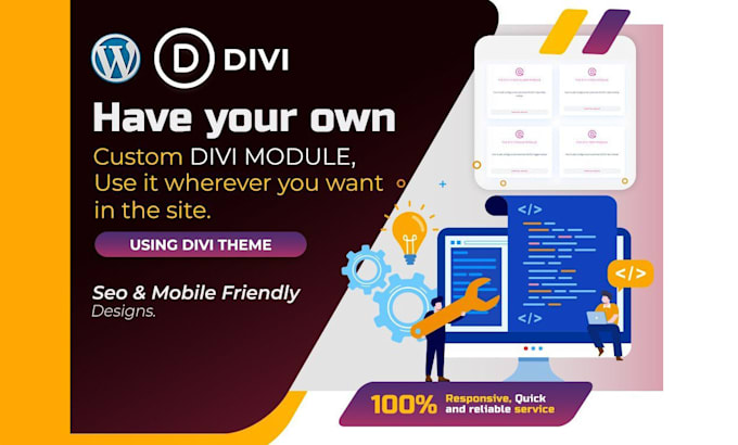 be your divi theme expert, fix divi issue