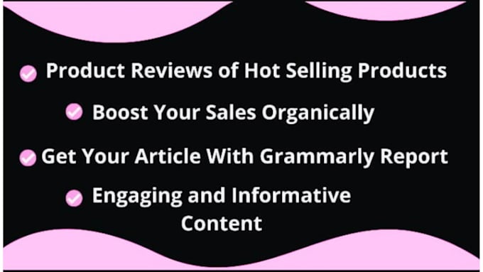 write SEO friendly amazon affiliate articles and buying guide