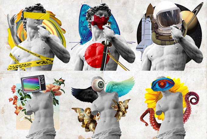 create collage avatar nft for you