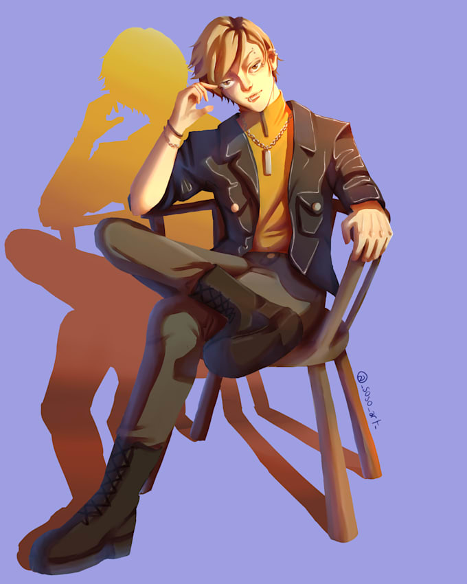 draw anime inspired illustrations