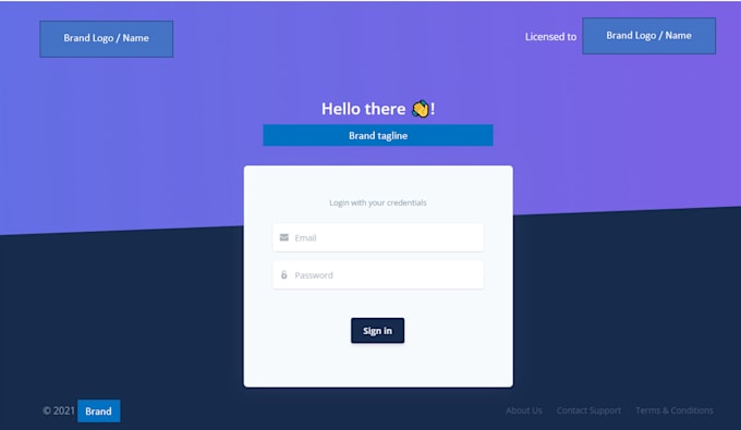 create commercial websites and analytics dashboard