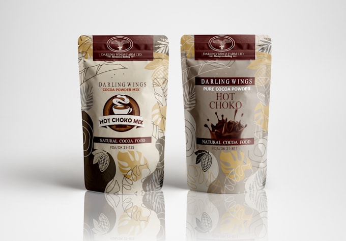 do professional packaging  or label design, brand identity, product design