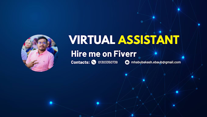 be your virtual assistant for data entry, typing