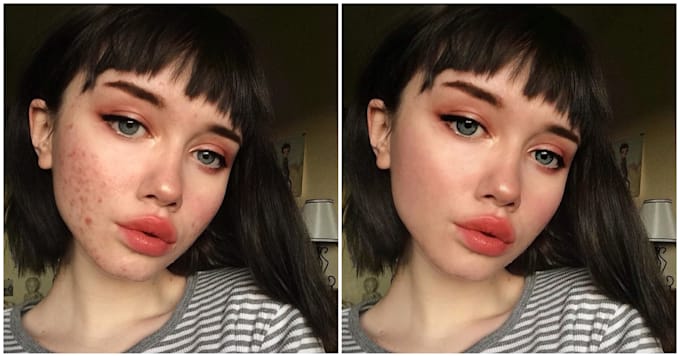 retouch and photoshop naturally