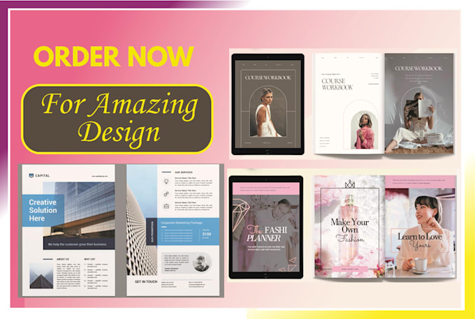 design shutting lead magnet, PDF documents, workbook, ebook