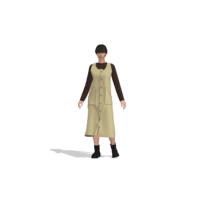 create realistic clo 3d clothing design and garment simulation
