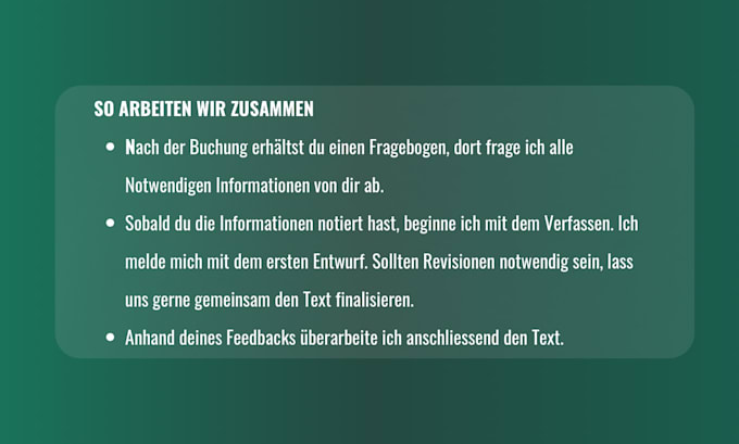 write a professional german blog article SEO optimized