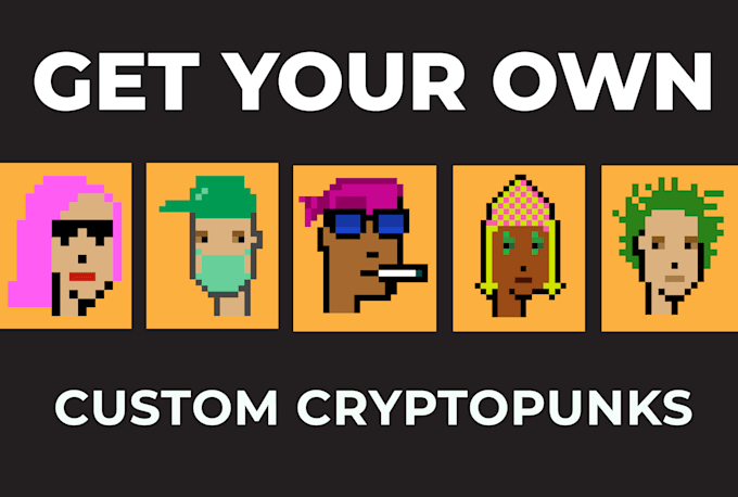 draw custom crypto punk style nft art collections