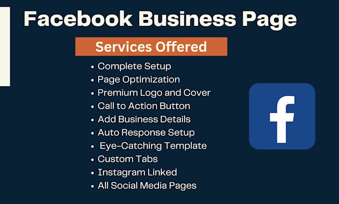 create facebook business page, fb business page setup, manage fb page
