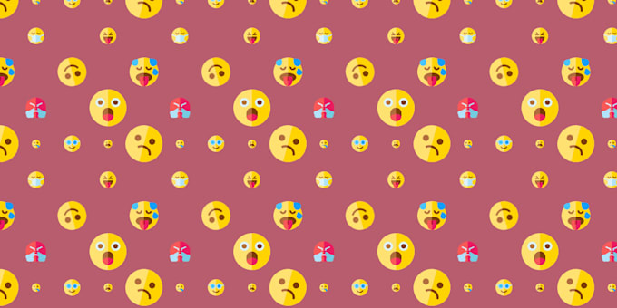 create emoji pattern designs