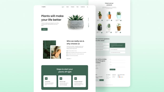 Create professional static website using html css and js by Hasiisl ...