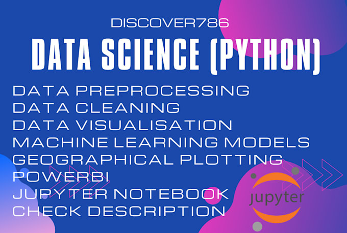 Do any machine learning task and data visualization in python by ...