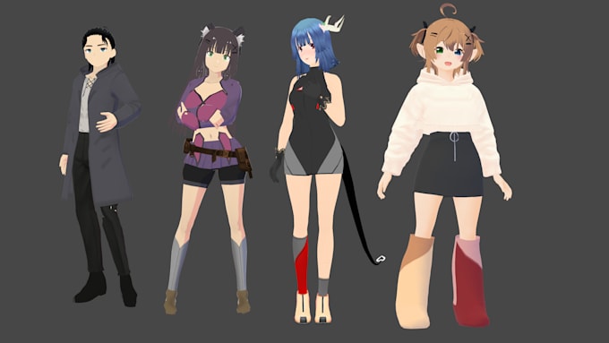do custom a vrchat avatar for you