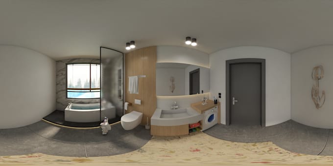 design 360 virtual tour for architecture project