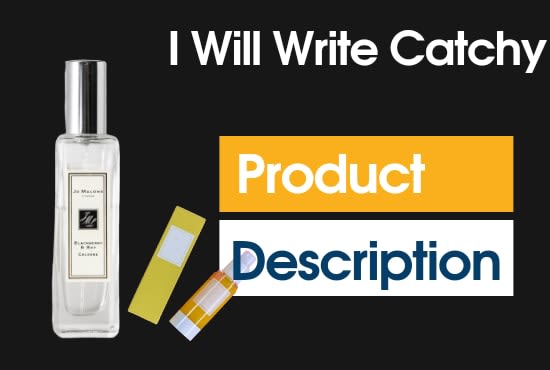write catchy product description