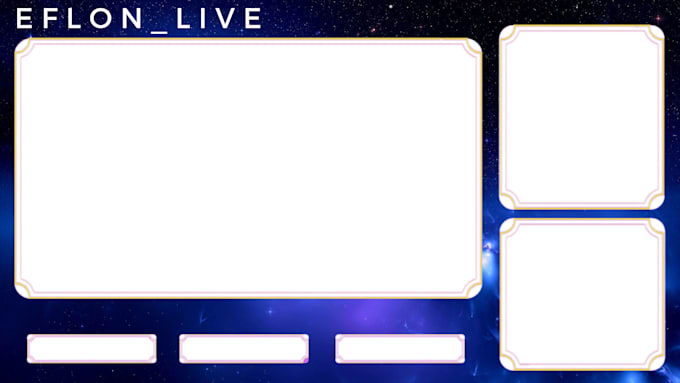 create personalised twitch overlays